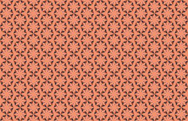 Tekrarlanan şekillerle soyut yaratıcı arkaplan