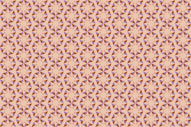 Tekrarlanan şekillerle soyut yaratıcı arkaplan