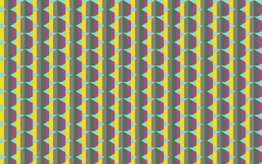 Tekrarlanan şekillerle soyut yaratıcı arkaplan