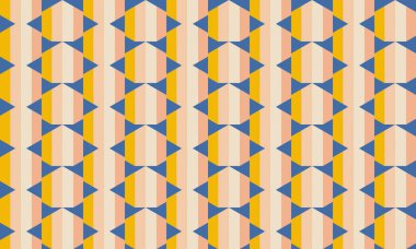 Altıgen desenli modern renkli arkaplan