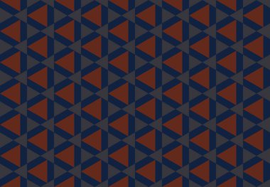 Altıgen desenli modern renkli arkaplan