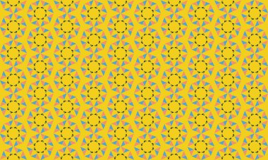 Geometrik elementlerle kusursuz soyut arkaplan