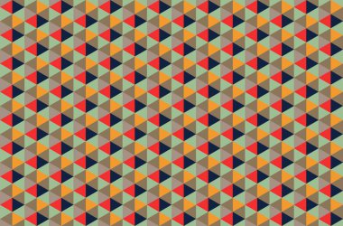 Altıgen desenli modern renkli arkaplan