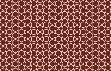 Tekrarlanan şekillerle soyut yaratıcı arkaplan