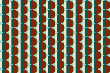 Altıgen desenli modern renkli arkaplan