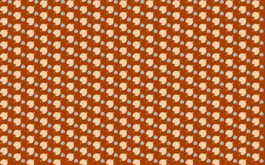 Tekrarlanan şekillerle soyut yaratıcı arkaplan