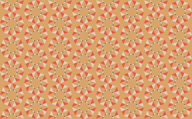 Geometrik elementlerle kusursuz soyut arkaplan