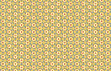 Tekrarlanan şekillerle soyut yaratıcı arkaplan