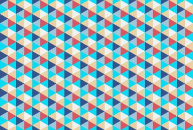 Tekrarlanan şekillerle soyut yaratıcı arkaplan