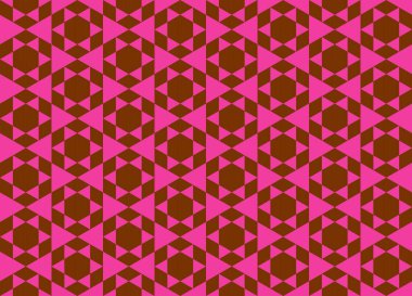 Tekrarlanan şekillerle soyut yaratıcı arkaplan