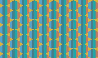 Tekrarlanan şekillerle soyut yaratıcı arkaplan