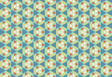 Tekrarlanan şekillerle soyut yaratıcı arkaplan