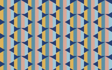 Altıgen desenli modern renkli arkaplan