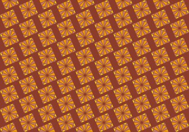 Tekrarlanan şekillerle soyut yaratıcı arkaplan