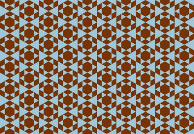 Altıgen desenli modern renkli arkaplan