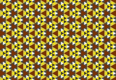 Tekrarlanan şekillerle soyut yaratıcı arkaplan