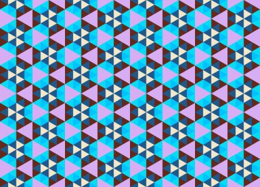 Altıgen desenli modern renkli arkaplan