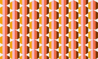 Tekrarlanan şekillerle soyut yaratıcı arkaplan