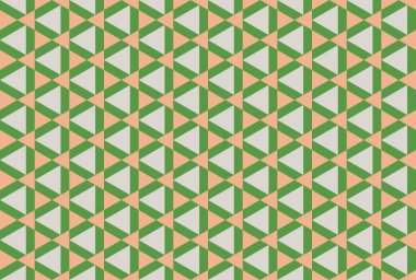 Altıgen desenli modern renkli arkaplan