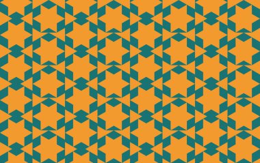 Altıgen desenli modern renkli arkaplan