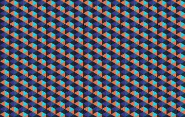 Tekrarlanan şekillerle soyut yaratıcı arkaplan