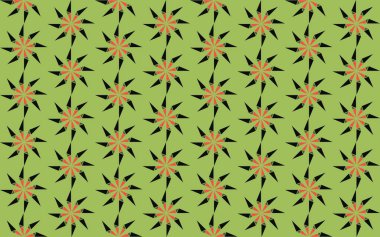 Altıgen desenli modern renkli arkaplan