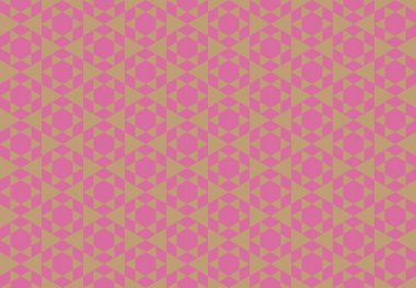 Altıgen desenli modern renkli arkaplan