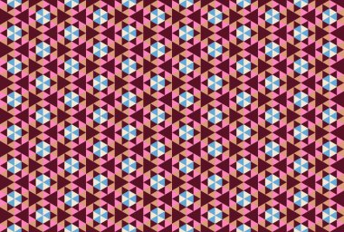 Altıgen desenli modern renkli arkaplan