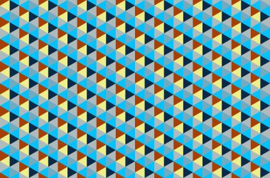 Altıgen desenli modern renkli arkaplan