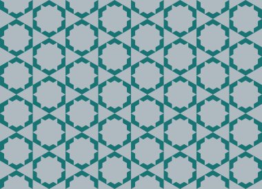 Tekrarlanan şekillerle soyut yaratıcı arkaplan