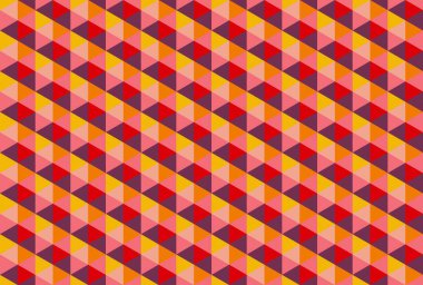 Altıgen desenli modern renkli arkaplan