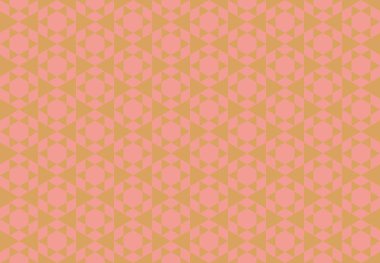 Tekrarlanan şekillerle soyut yaratıcı arkaplan