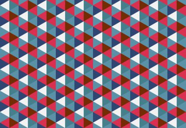 Tekrarlanan şekillerle soyut yaratıcı arkaplan