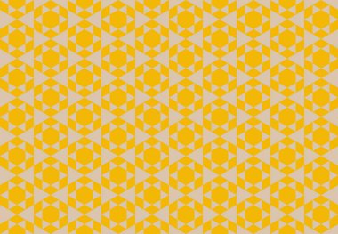 Altıgen desenli modern renkli arkaplan