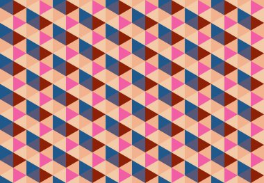 Tekrarlanan şekillerle soyut yaratıcı arkaplan