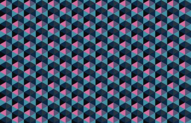 Tekrarlanan şekillerle soyut yaratıcı arkaplan