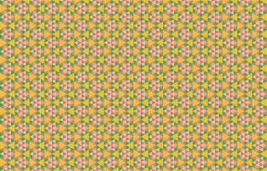 Tekrarlanan şekillerle soyut yaratıcı arkaplan