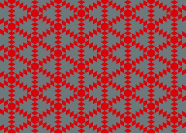 Geometrik elementlerle kusursuz soyut arkaplan