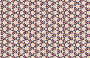 Altıgen desenli modern renkli arkaplan