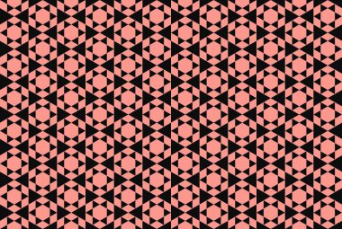 Tekrarlanan şekillerle soyut yaratıcı arkaplan