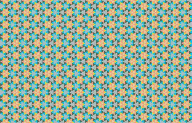 Altıgen desenli modern renkli arkaplan