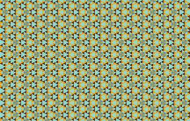 Altıgen desenli modern renkli arkaplan