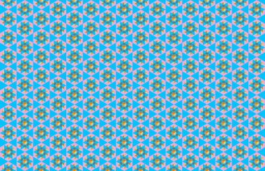 Altıgen desenli modern renkli arkaplan