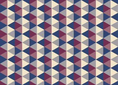 Tekrarlanan şekillerle soyut yaratıcı arkaplan