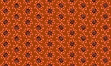 Tekrarlanan şekillerle soyut yaratıcı arkaplan