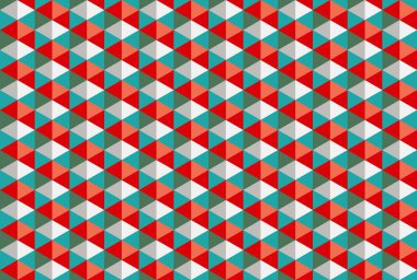 Geometrik elementlerle kusursuz soyut arkaplan