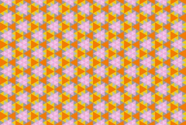 Altıgen desenli modern renkli arkaplan