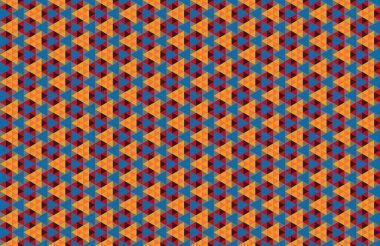 Tekrarlanan şekillerle soyut yaratıcı arkaplan