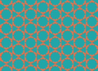 Altıgen desenli modern renkli arkaplan