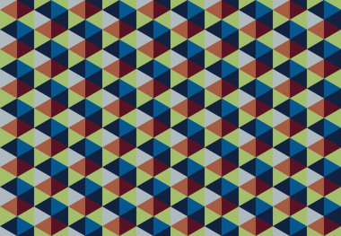 Tekrarlanan şekillerle soyut yaratıcı arkaplan